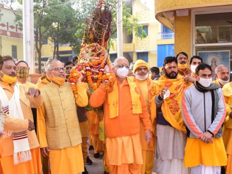 शांतिकुंज में देवोत्थान एकादशी पर शोभायात्रा