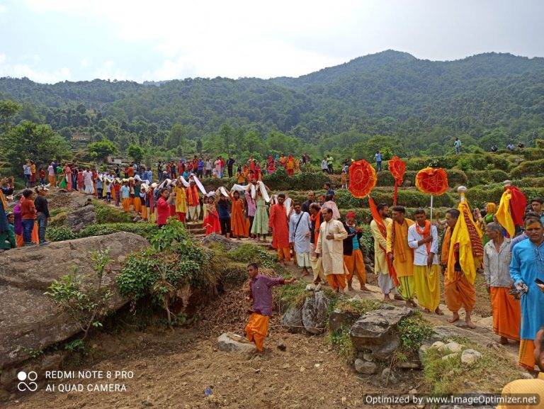 महाशिवपुराण कथा में 251 जल कलशों से भव्य व दिव्य जल कलश यात्रा निकाली – लक्ष्मण नेगी ऊखीमठ