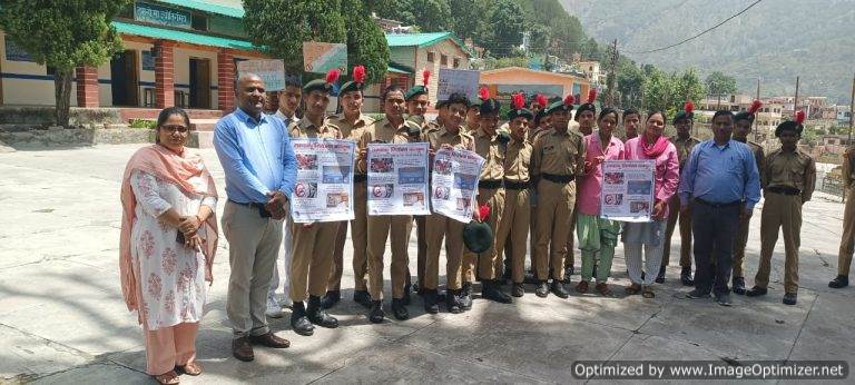 तम्बाकू निषेध दिवस पर राइंका गोपेश्वर के छात्रों ने निकाली जागरूकता रैली, ली शपथ – पहाड़ रफ्तार