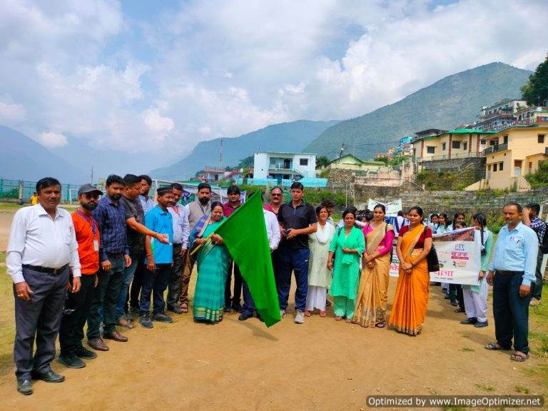 गोपेश्वर पालिका अध्यक्ष ने किया देवभूमि खेल चेतना यात्रा का शुभारंभ – पहाड़ रफ्तार