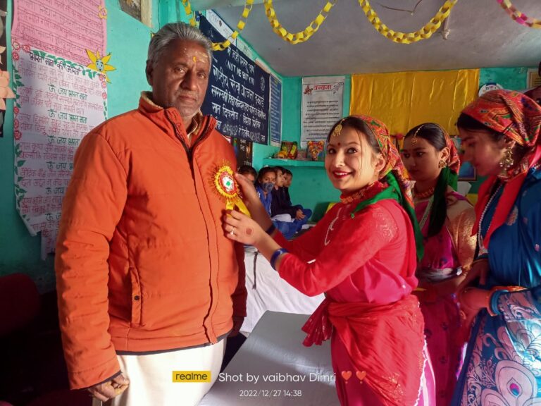 जोशीमठ : सरस्वती विद्या मंदिर इंटर कालेज में भव्य आशीर्वाद समारोह – पहाड़ रफ्तार