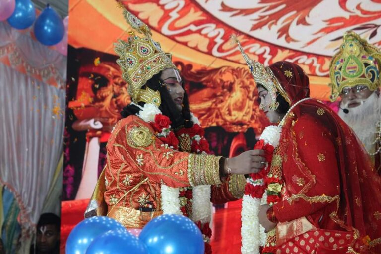 जोशीमठ : रामलीला के तीसरे दिन सीता स्वयंवर में उमड़ी भक्तों की भीड़