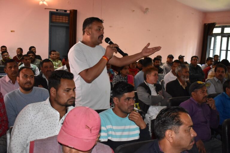 पोखरी : सीडीओ ने तहसील दिवस पर सुनी जनसमस्याएं, 32 का मौके पर निस्तारण