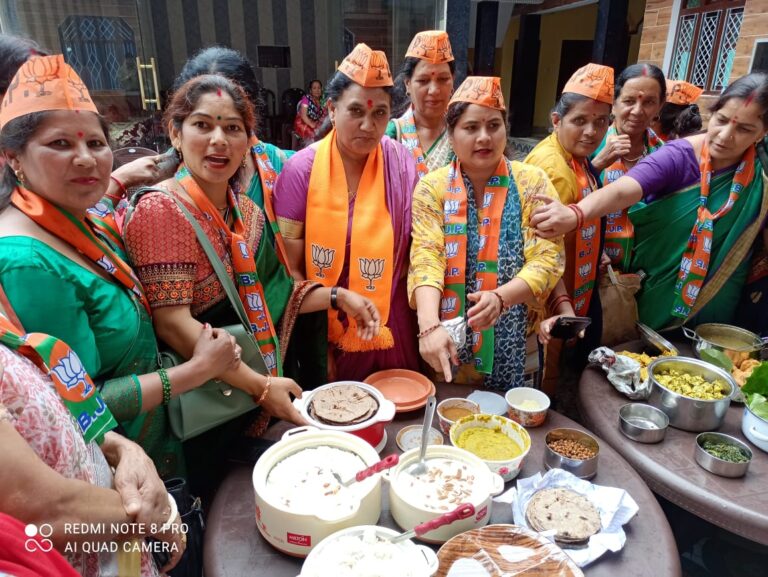 ऊखीमठ :  भाजपा महिला मोर्चा ने गवनी गांव से किया मिलेट्स अभियान की शुरुआत