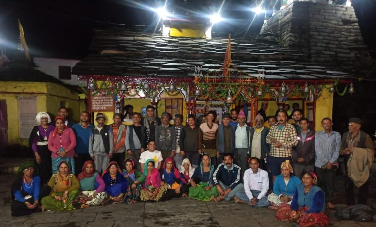 ऊखीमठ : भगवती राकेश्वरी मंदिर में पौराणिक जागरों के गायन से मद्महेश्वर घाटी बनी भक्तिमय