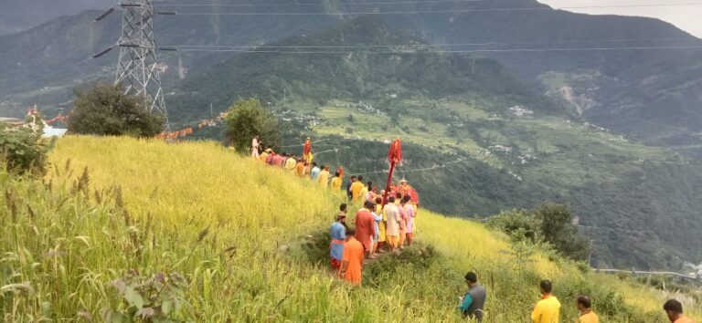 ऊखीमठ : मां राजराजेश्वरी व वाणासुर महाराज की दिवारा यात्रा सैकड़ों भक्तों के भावुक क्षणों के बीच संपन्न