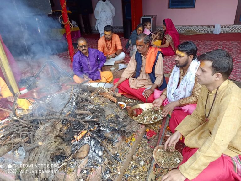 ऊखीमठ : सात दिवसीय श्रीमद्भागवत ज्ञान यज्ञ पूर्णाहुति के साथ सम्पन्न