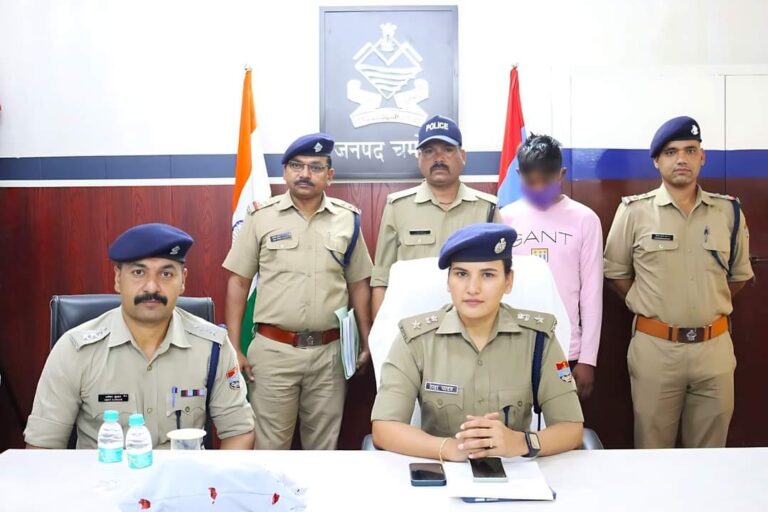 पुलिस ने एक किलो चरस के साथ अभियुक्त को किया गिरफ्तार