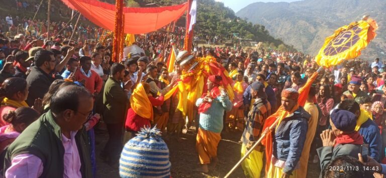 ऊखीमठ : भगवान तुंगनाथ की उत्सव डोली शीतकालीन प्रवास मक्कूमठ में हुई विराजमान