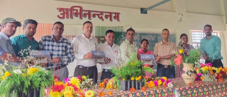 ऊखीमठ : जीआईसी घिमतोली के प्रधानाचार्य सहित अन्य अध्यापकों के स्थानांतरण पर दी भावभीनी विदाई