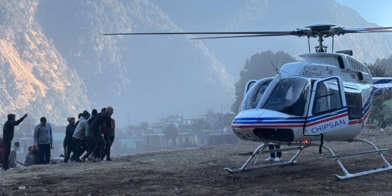 ऊखीमठ : एयर एंबुलेंस ने बचाई प्रीति की जान