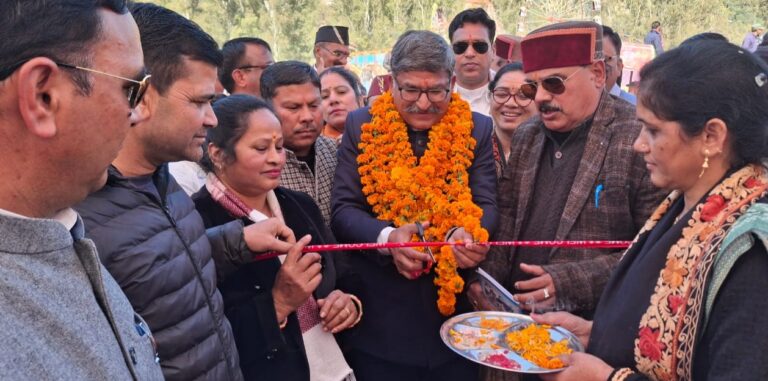 ऊखीमठ : मन्दाकिनी शरदोत्सव मेले में पूर्व विधायक मनोज रावत ने किया शिरकत