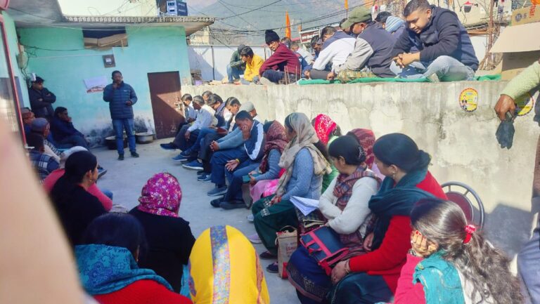 गौचर : सुनील पंवार समर्थकों ने हार की समीक्षा कर गैर-राजनीतिक संगठन का किया गठन