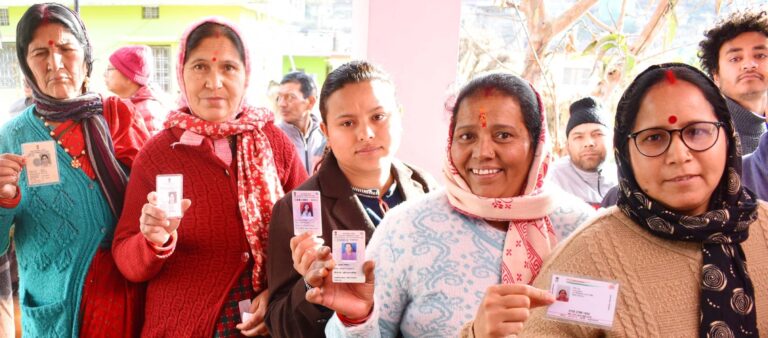 चमोली : चमोली जिले की 10 निकायों में 64.76 प्रतिशत हुआ औसत मतदान, नंदानगर में सबसे अधिक 81 फीसदी मतदान