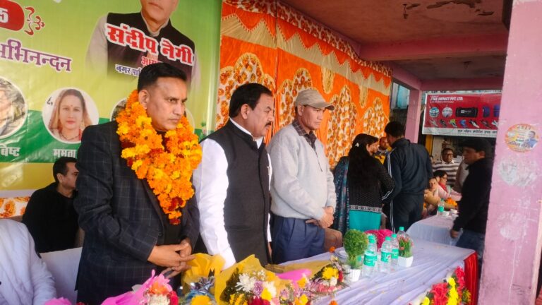 गौचर : पालिका अध्यक्ष के साथ सभासदों ने लिया पद व गोपनीयता की शपथ