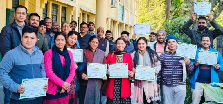 गौचर : डायट में प्राथमिक शिक्षकों का कम्प्यूटर प्रशिक्षण हुआ संपन्न