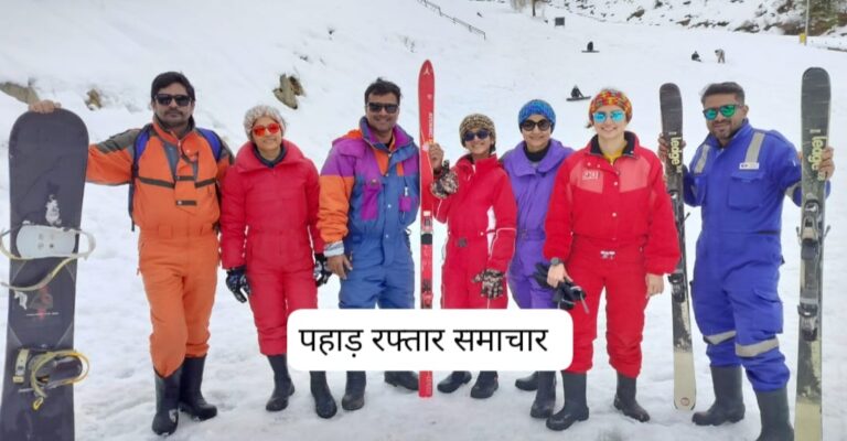 जोशीमठ : विश्व हिमक्रीडा स्थल औली पर्यटकों से हुआ गुलजार