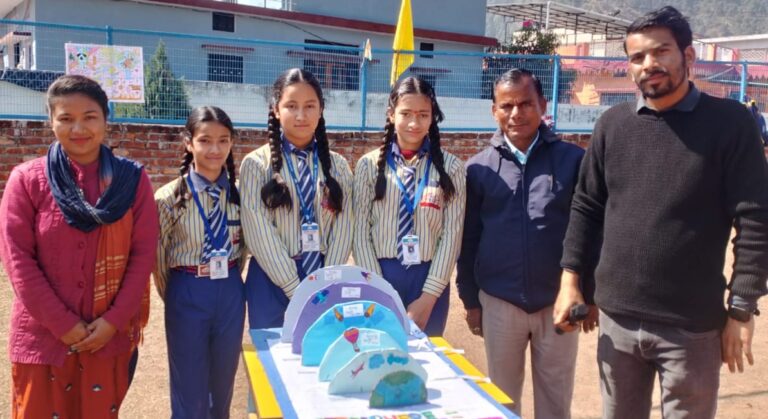 गौचर : संस्कार द सेकेण्डरी स्कूल गौचर के छात्रों के प्रोजेक्ट हुए चयनित