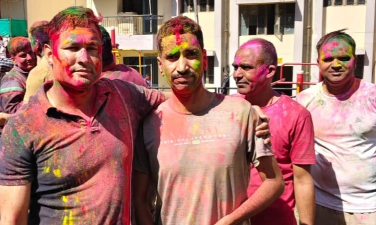 गौचर : आइटीबीपी आठवीं वाहिनी ने हर्षोल्लास से मनाया रंगोत्सव होली