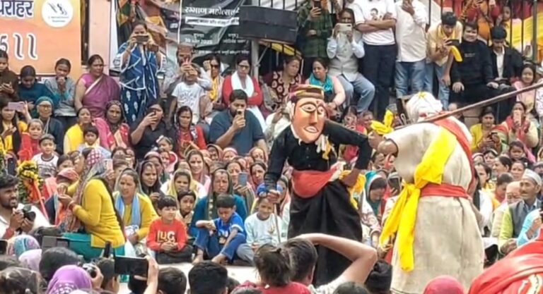 ज्योतिर्मठ : विश्व धरोहर रम्माण मेले में उमड़ी श्रद्धालुओं की भीड़