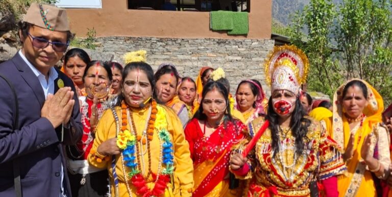 ऊखीमठ : श्रीराम राज्याभिषेक के साथ सारी गांव में रामलीला मंचन संपन्न