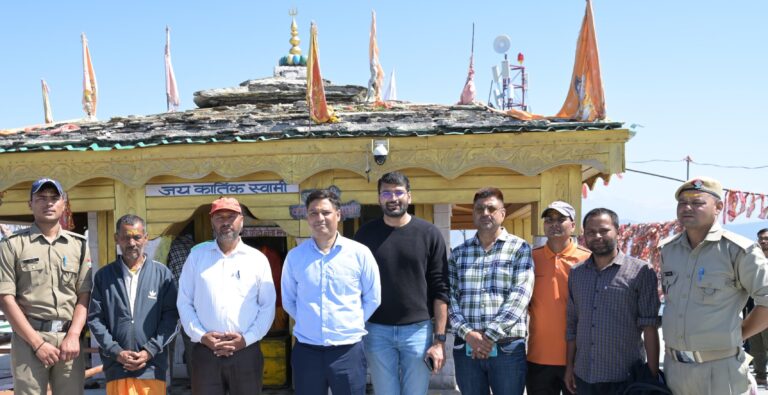 ऊखीमठ : 12 मई को कार्तिक स्वामी मंदिर में भव्य भवन पूजन कार्यक्रम, पर्यटन सचिव ने तैयारियों का लिया जायजा