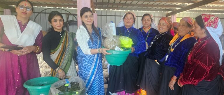 ज्योतिर्मठ : जनजातीय उप योजना के अंतर्गत महिलाओं का दो दिवसीय प्रशिक्षण संपन्न