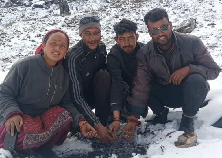 पर्यावरण दिवस : बड़ागांव के युवाओं ने 14 हजार फीट ऊंचाई पर मेमा बुग्याल में किया पौधरोपण