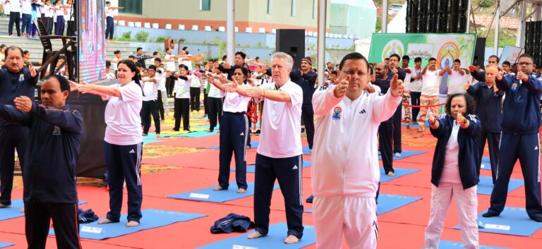 गैरसैंण : मुख्यमंत्री ने भराड़ीसैंण से दिया हर घर योग, हर जन निरोग का संदेश
