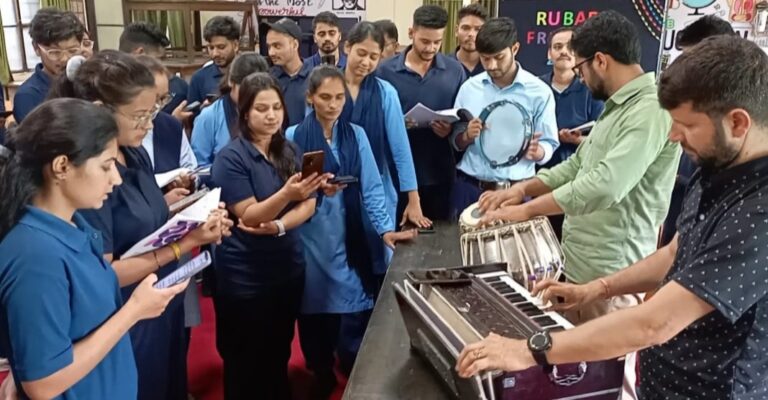 गौचर : छात्रों के सर्वांगीण विकास के लिए प्रार्थना स्थलीय कार्यक्रम बेहद महत्वपूर्ण- : आकाश सारस्वत