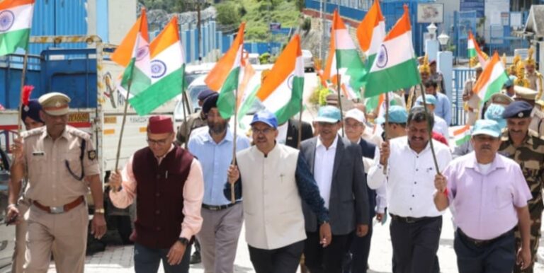 ज्योतिर्मठ : एनटीपीसी द्वारा धूमधाम से मनाया गया 79वां स्वतंत्रता दिवस