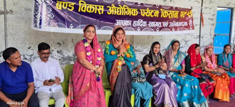 पीपलकोटी : बंड संगठन ने किया नवनिर्वाचित जनप्रतिनिधियों का जोरदार स्वागत कार्यक्रम