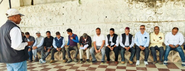 ऊखीमठ : पांच दिवसीय तल्लानागपुर महोत्सव की  तैयारियों को लेकर बैठक