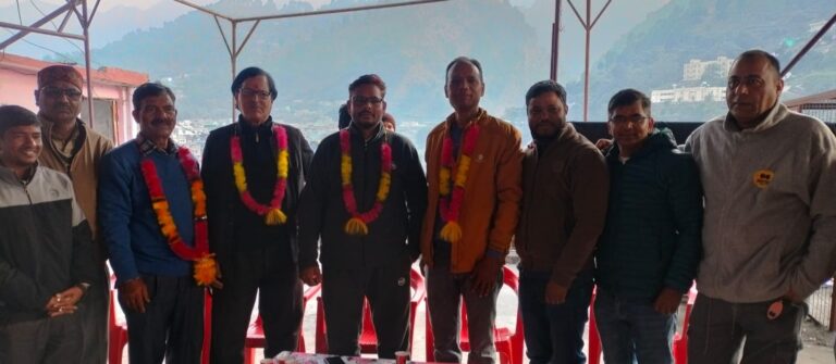 गौचर : राकेश लिंगवाल सर्वसम्मति से दूसरी बार फिर बने व्यापार संघ अध्यक्ष