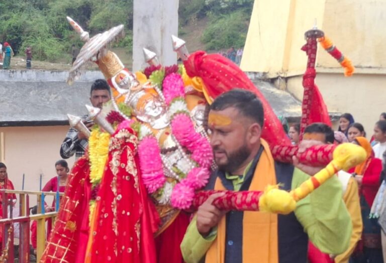 ऊखीमठ : तालतोली में भगवती राज-राजेश्वरी मेले का शुभारंभ, उमड़ा आस्था का सैलाब