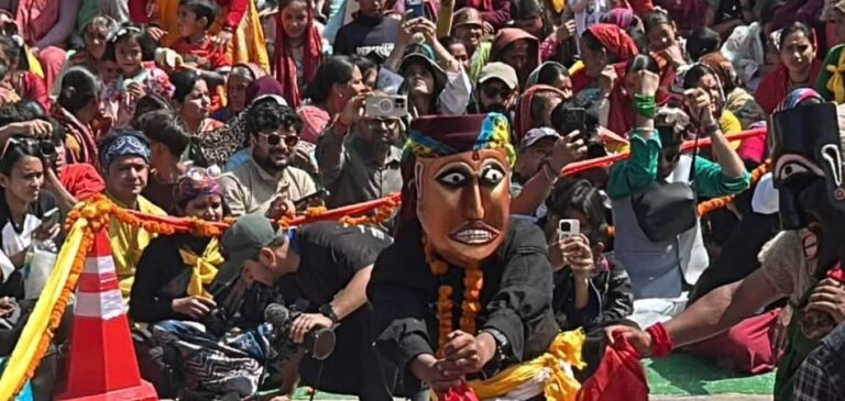 चमोली : सलूड़-डुंग्रा में धूमधाम से सम्पन्न हुआ विश्व धरोहर रम्माण मेला, उमड़ी आस्था की भीड़