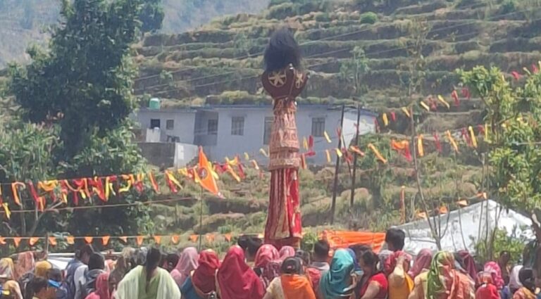ऊखीमठ : भगवती चण्डिका की नौ दिवसीय महा बन्याथ का शुभारंभ
