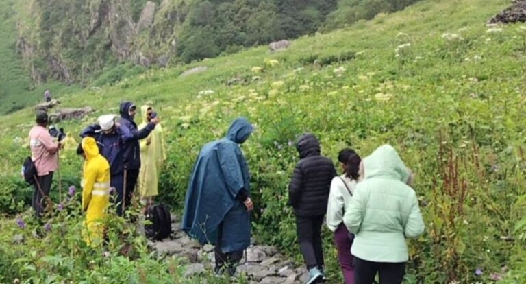 चमोली : फूलों की घाटी में टूटा पर्यटकों का रिकॉर्ड, दो माह में पहुंचे 16,462 सैलानी
