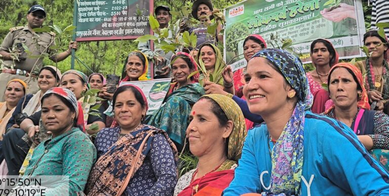 गौचर : हरेला पर्व पर झिरकोटी में रोपे 100 पौधे