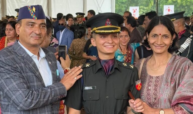 गोपेश्वर : 20 लाख का पैकेज छोड़ा, देशसेवा चुनी; करछुना की आस्था नेगी बनीं लेफ्टिनेंट