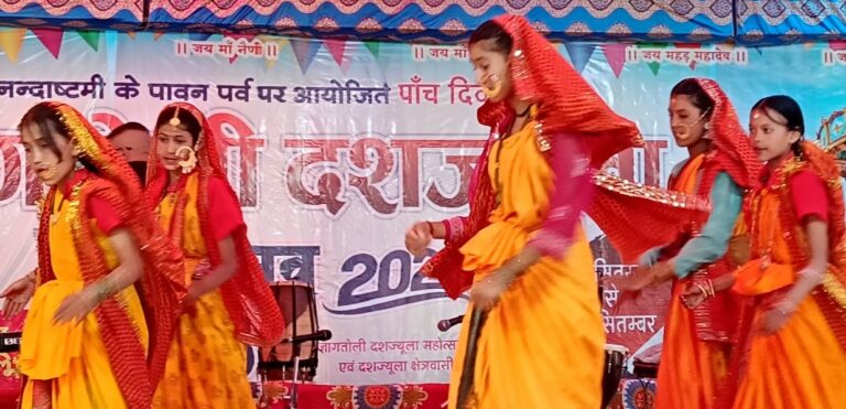 ऊखीमठ : रोहित-शिवानी के सुरों पर देर रात तक झूमा जागतोली
