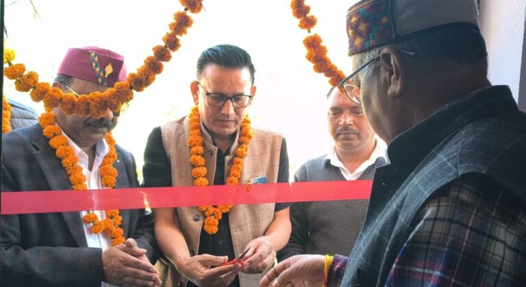 गौचर : गौचर में प्रेस क्लब कार्यालय का उद्घाटन, पदाधिकारियों ने ली शपथ